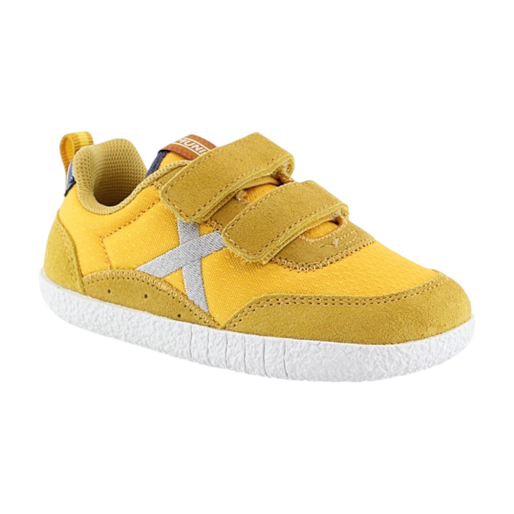 Zapatillas BAREFOOT Munich Baby Koda Amarillo