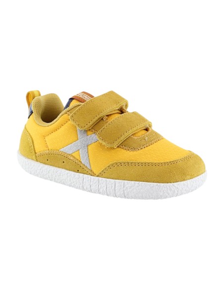 Zapatillas BAREFOOT Munich Baby Koda Amarillo