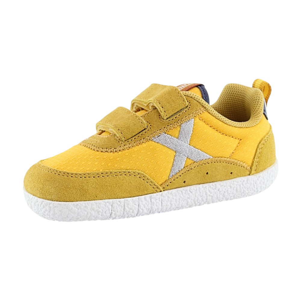 Zapatillas BAREFOOT Munich Baby Koda Amarillo