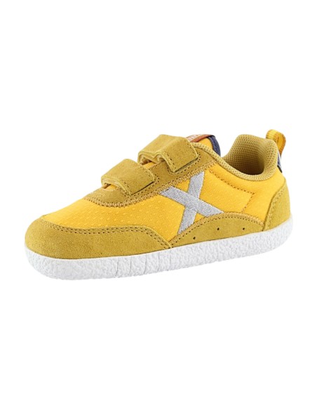 Zapatillas BAREFOOT Munich Baby Koda Amarillo
