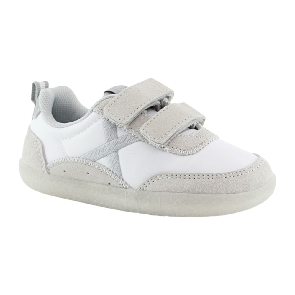 Zapatillas BAREFOOT Munich Baby Koda Verde Blanco