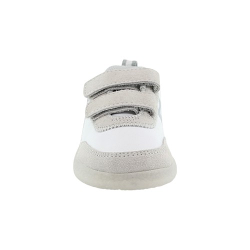 Zapatillas BAREFOOT Munich Baby Koda Verde Blanco 2