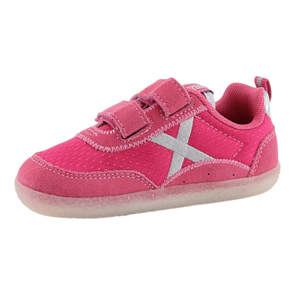 Zapatillas Munich BAREFOOT Baby Koda Fucsia