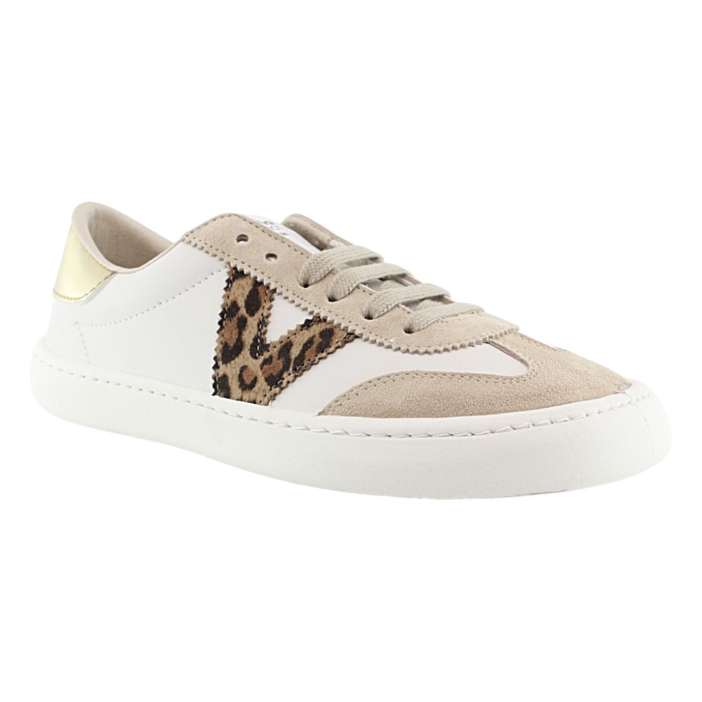 Zapatillas barefoot Victoria Olmo Piel Fantasía Beige