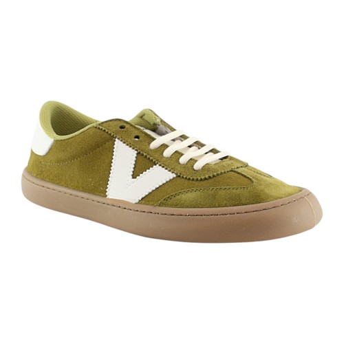 Zapatillas barefoot Victoria Olmo Serraje Oliva