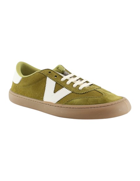 Zapatillas barefoot Victoria Olmo Serraje Oliva