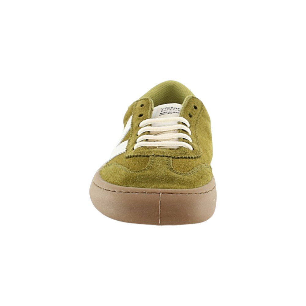 Zapatillas barefoot Victoria Olmo Serraje Oliva