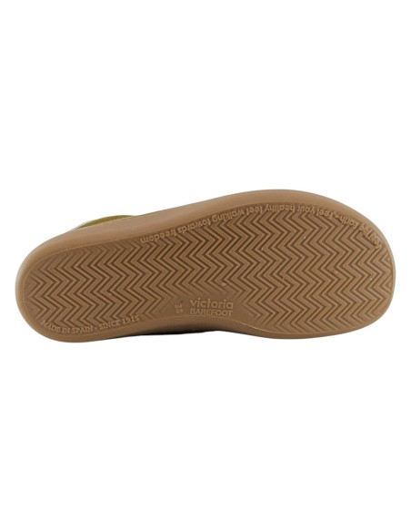 Zapatillas barefoot Victoria Olmo Serraje Oliva