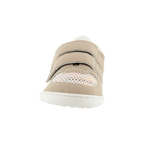Zapatos barefoot veganos Baby Lobitos Duna Beige 2