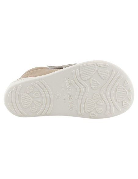 Zapatos barefoot veganos Baby Lobitos Duna Beige
