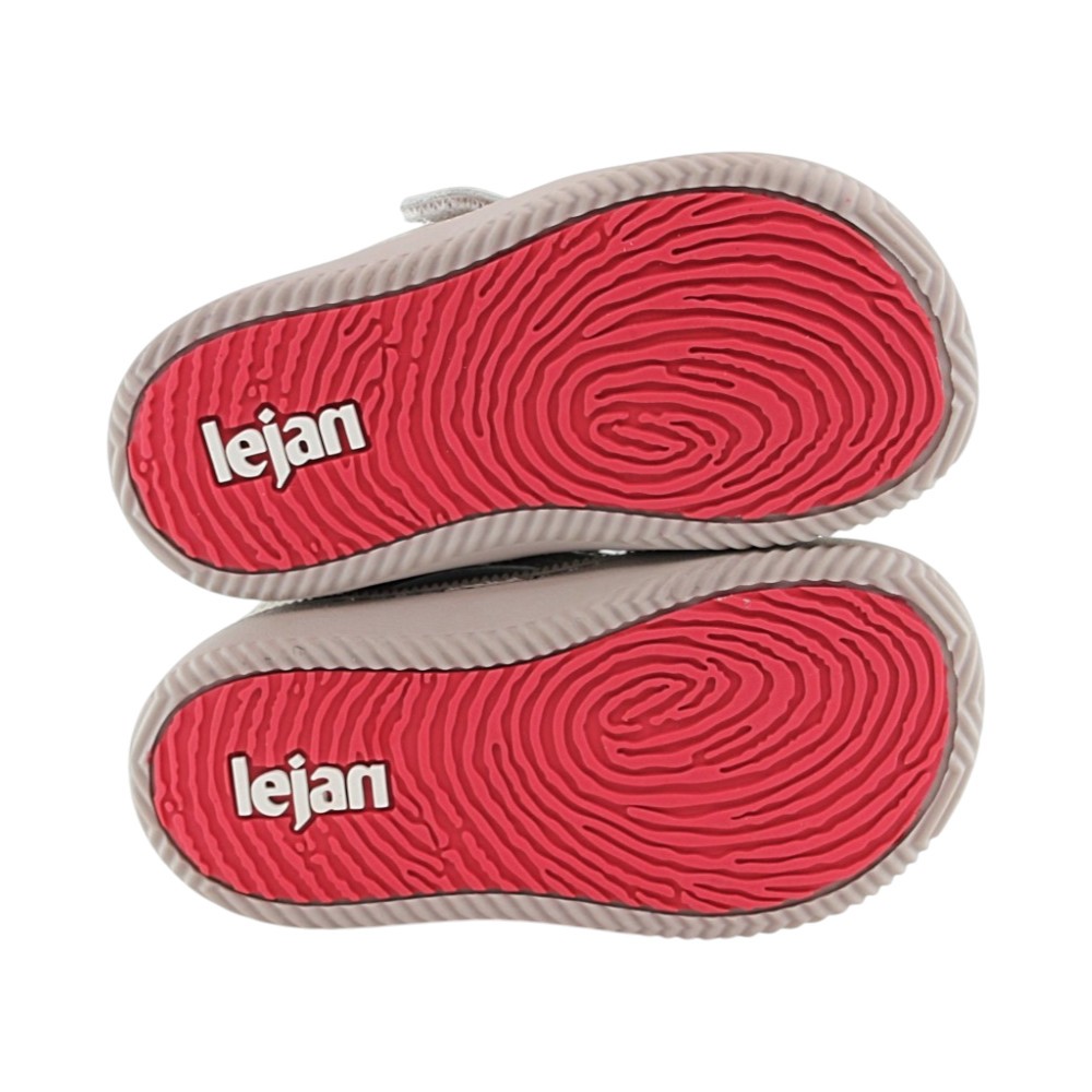 Zapatos colegiales barefoot LEJAN Beige