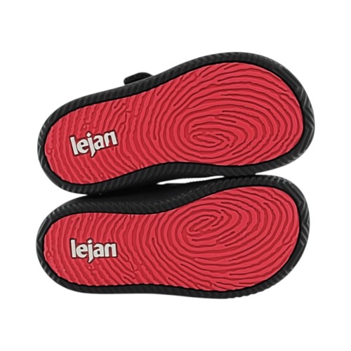 Zapatos colegiales barefoot LEJAN Negro 2
