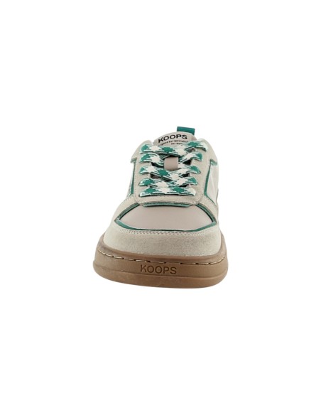 Zapatos barefoot Koops Adri cordones Verde