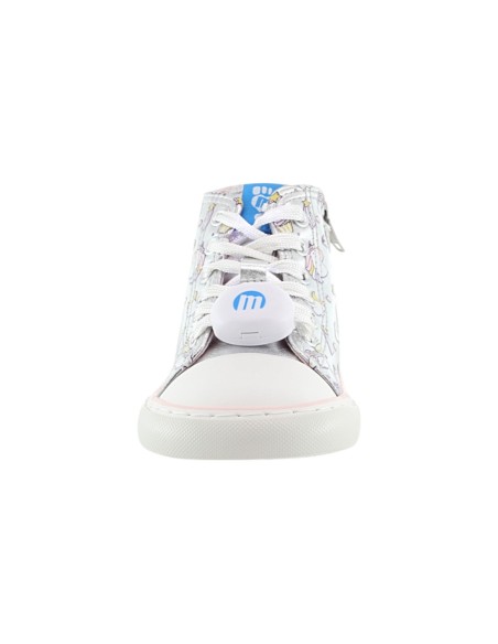 Zapatillas con luces barefoot Mustang Free Unicornio Plata Zapatillas con luces barefoot Mustang Free Unicornio Plata