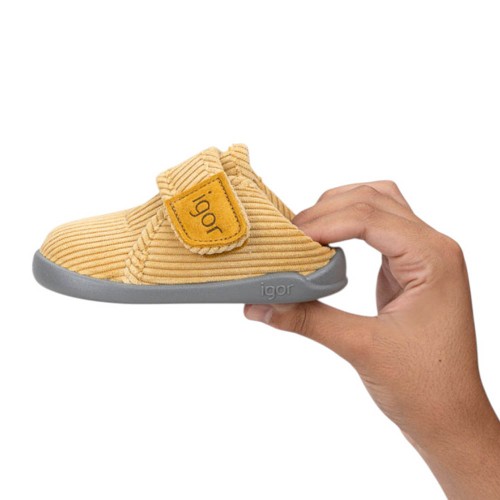 Zapatillas de casa Igor respetuoso Homie Pana Amarillo 2