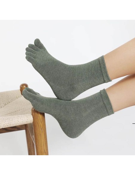 Pack calcetines Saguaro 5 dedos talla única 36-43