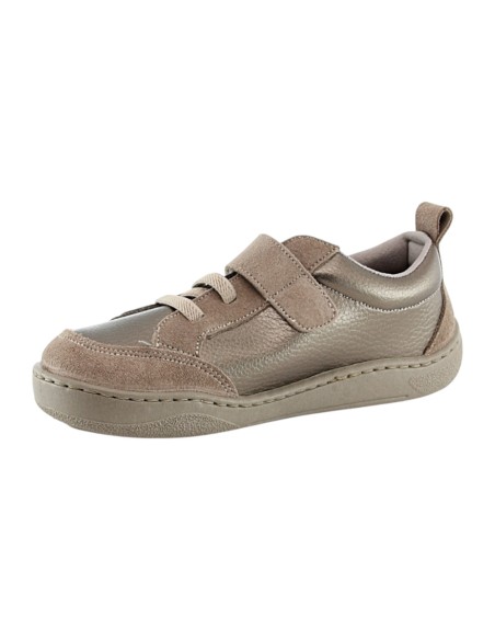 Zapatos barefoot ZapyFlex Dpto estrella Taupe