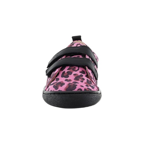 Zapatos barefoot FlexiNens 9111-R leopardo Fucsia-Negro 2