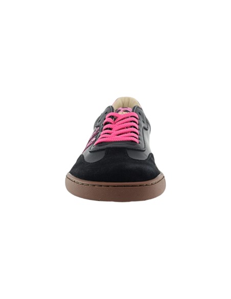 Zapatillas barefoot Flexi Nens 9026-X Negro-Fuscia