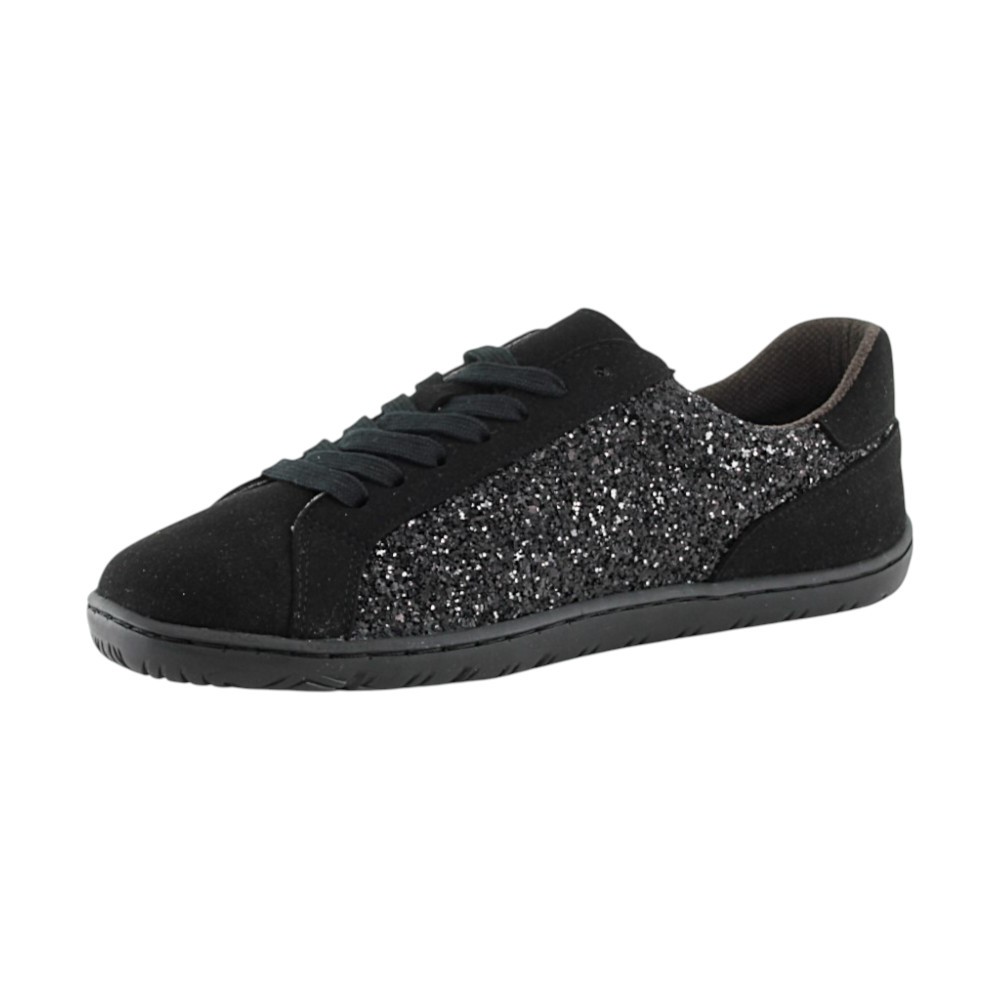 Zapatillas barefoot Coqueflex piso Adam Negro-Glitter