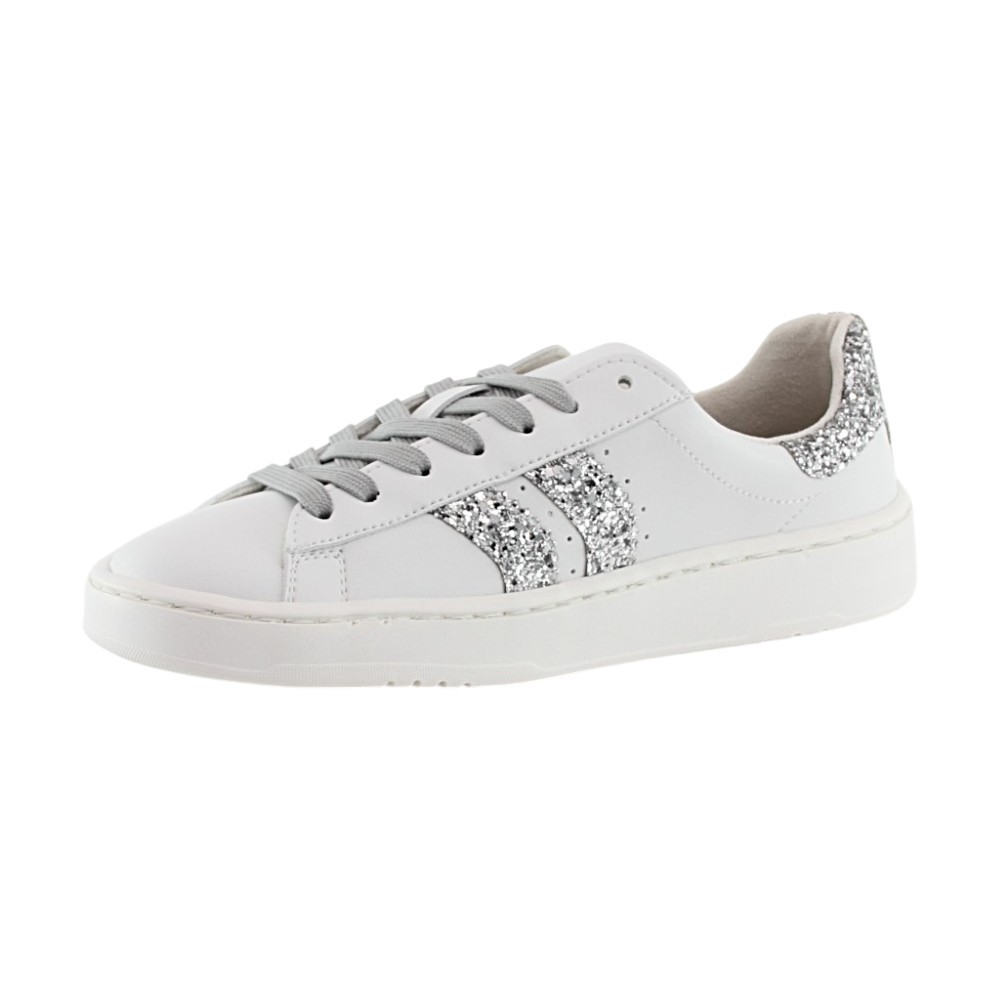 Zapatillas barefoot Coqueflex 4385 Piso Nayla Blanco-Plata