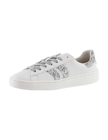 Zapatillas barefoot Coqueflex 4385 Piso Nayla Blanco-Plata