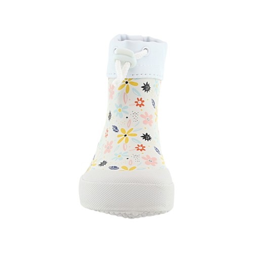Botas de agua barefoot Koel Flowers White 2