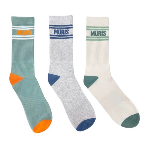 Pack 3 calcetines respetuosos Muris talla única 41-45