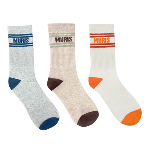 Pack 3 calcetines respetuosos Muris talla única 36-40