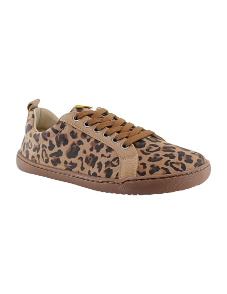 Zapatillas barefoot Flexi Nens 9028-X piso XL Leopardo