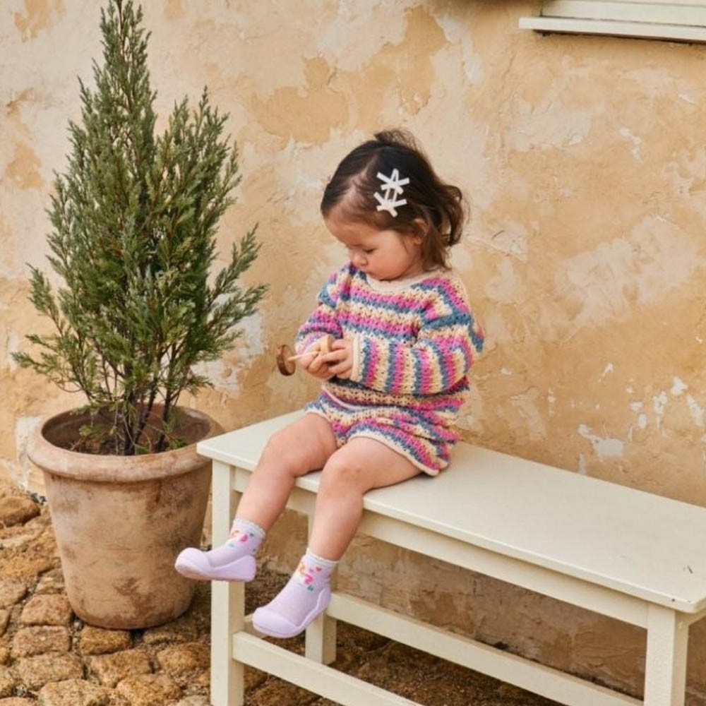 Zapatos primeros pasos Attipas Unicorn Purple