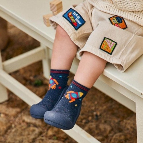 Zapatos primeros pasos Attipas Rocket Navy 2