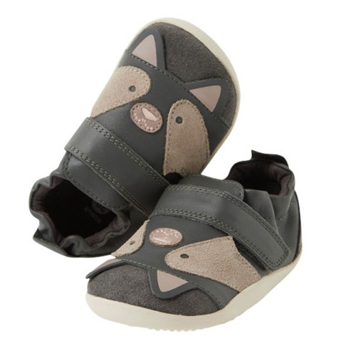 Zapatos respetuosos primeros pasos Bobux Scrunch Gris 2