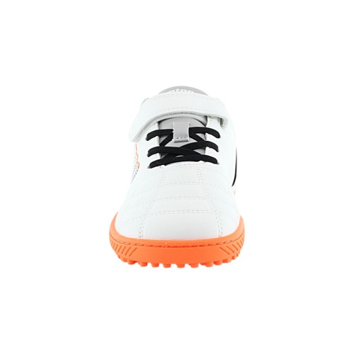 Zapatillas futbol 7 barefoot Mustang free 49323 Blanco-Naranja 2