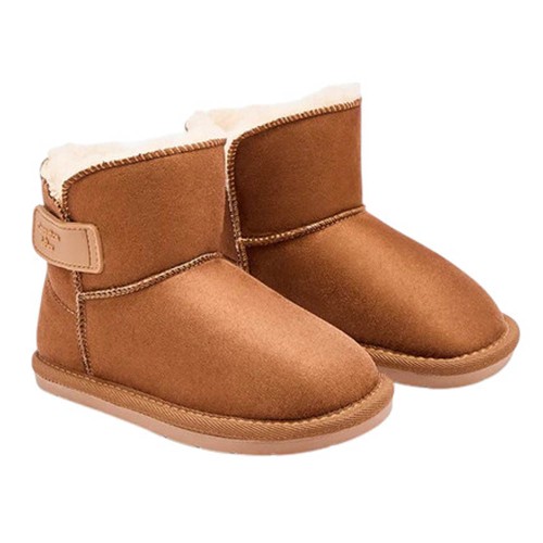 Botas australianas barefoot Conguitos Goflex Water repellent Tan