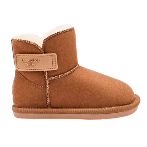 Botas australianas barefoot Conguitos Goflex Water repellent Tan 2