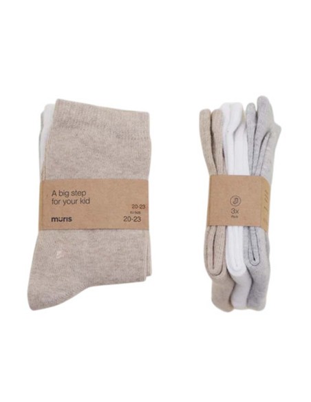 Pack 3 calcetines respetuosos altos Muris