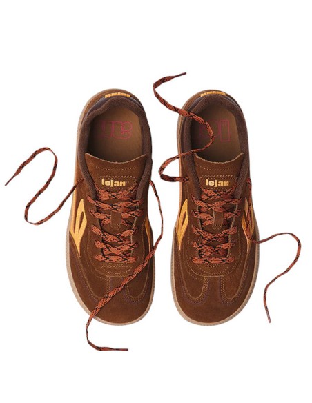 Zapatillas barefoot Lejan One Cognac