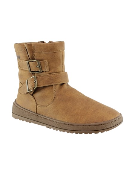 Botines barefoot Mustang Free Hebillas Camel