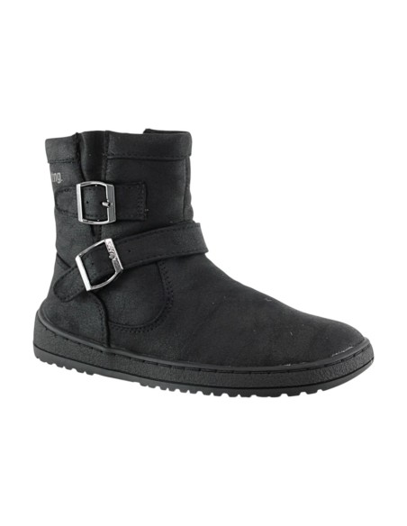 Botines barefoot Mustang Free Hebillas Negro