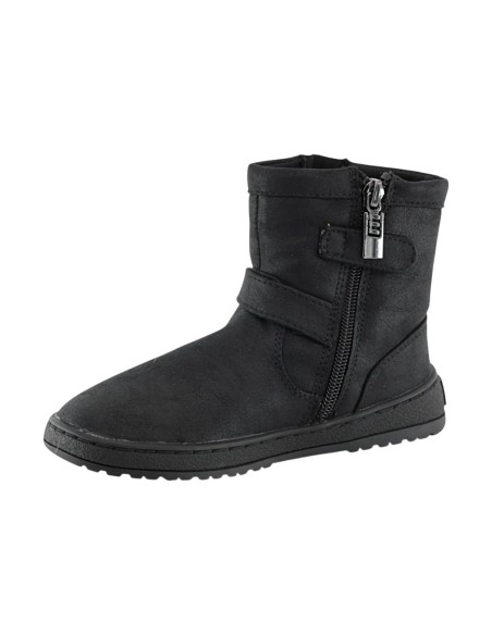 Botines barefoot Mustang Free Hebillas Negro