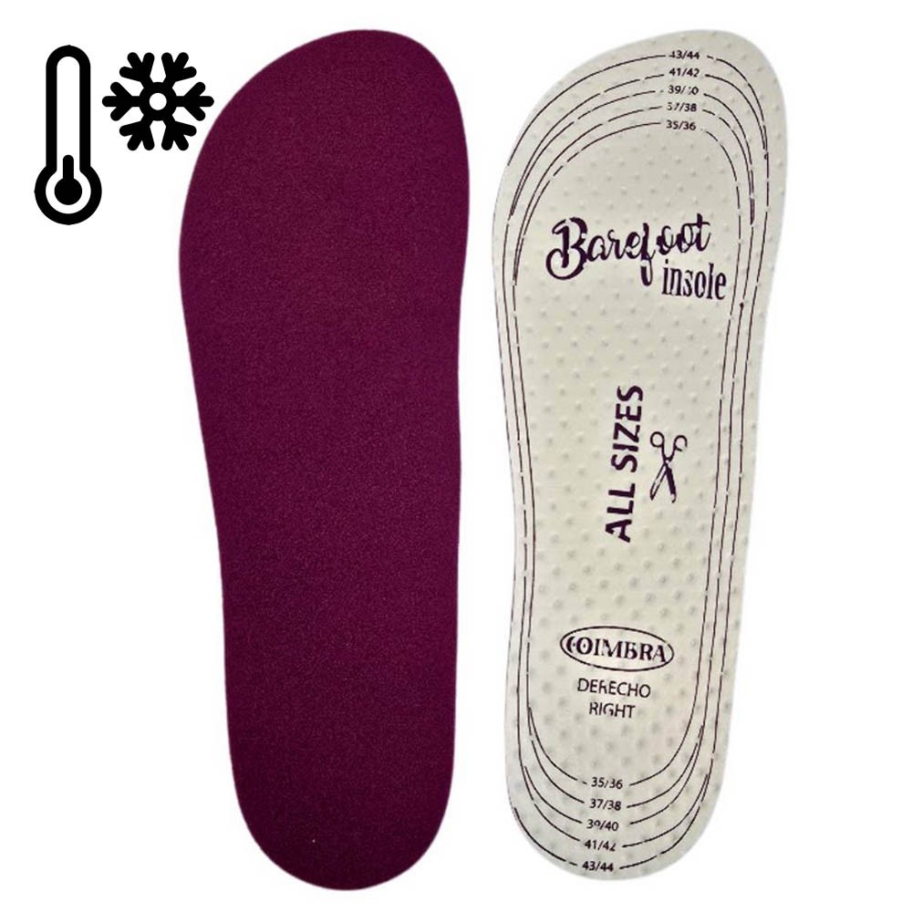 Plantillas Barefoot adulto recortables Coimbra Invierno Polar