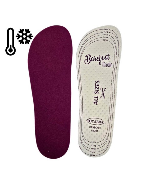 Plantillas Barefoot adulto recortables Coimbra Invierno Polar Plantillas Barefoot adulto recortables Coimbra Invierno Polar