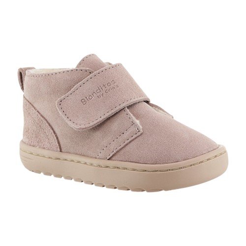 Botines barefoot forro caliente Blanditos Ottawa Rosa