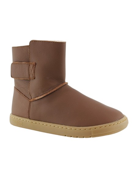 Botines barefoot Blanditos Hielo Cuero