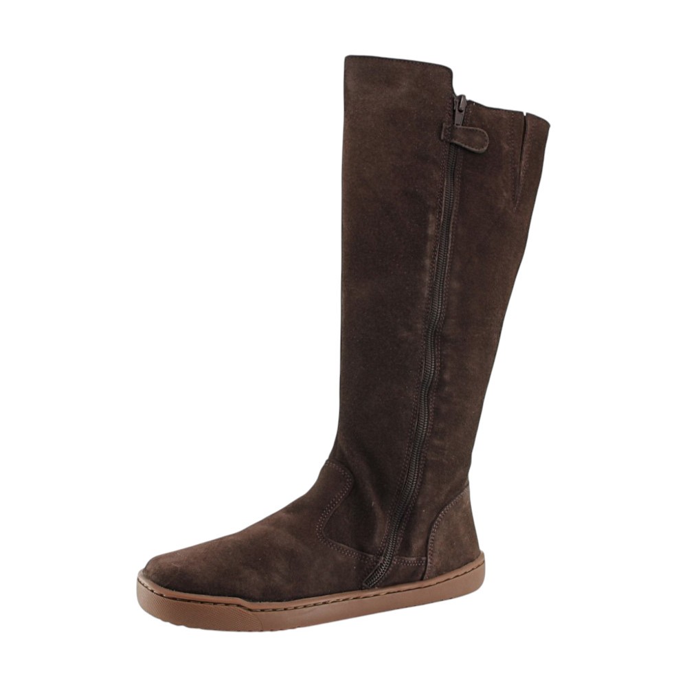 Botas altas barefoot Flexi Nens 9090-X Suela XL Marrón serraje