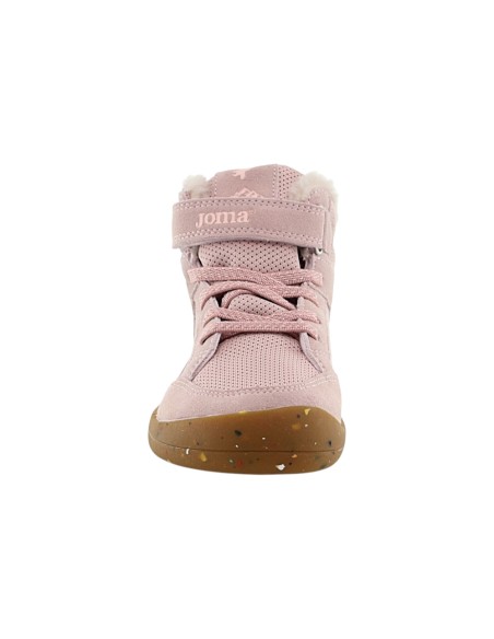 Botines impermeables barefoot Joma Coco Rosa