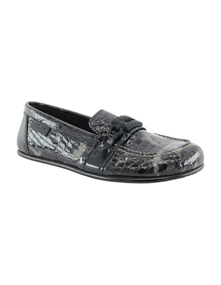 Mocasines barefoot Blandy's Mokka Coco Negro-Gris
