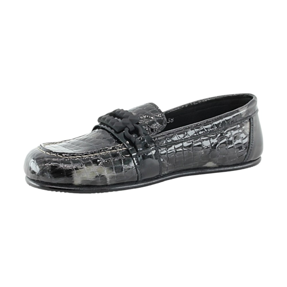 Mocasines barefoot Blandy's Mokka Coco Negro-Gris