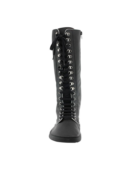 Botas altas barefoot Baby Lobitos Rebelde Negro